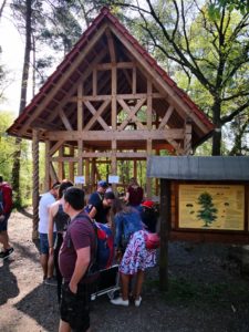 Großer Andrang vor unserem Fachwerkhaus