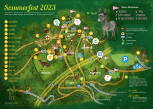 Plan vom Sommerfest 2023